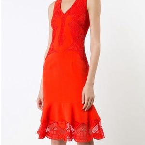 Jonathan Simkhai- Wedding Midi Red Dress